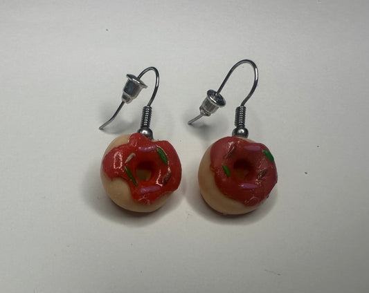 Doughnut earrings